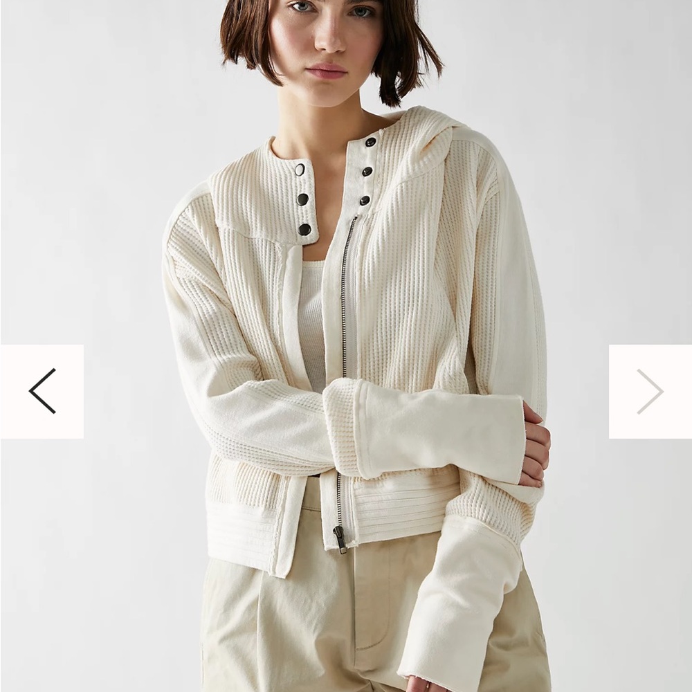 Free People - One Mason Hoodie in Ivory